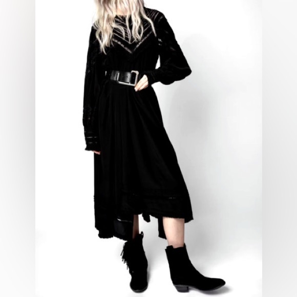 ZADIG & VOLTAIRE Pilar High Suede Leather Ankle Boots - Picture 5 of 10